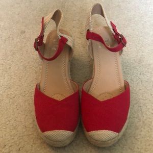 JG Espadrille Wedge Sandal - Size 6 US
